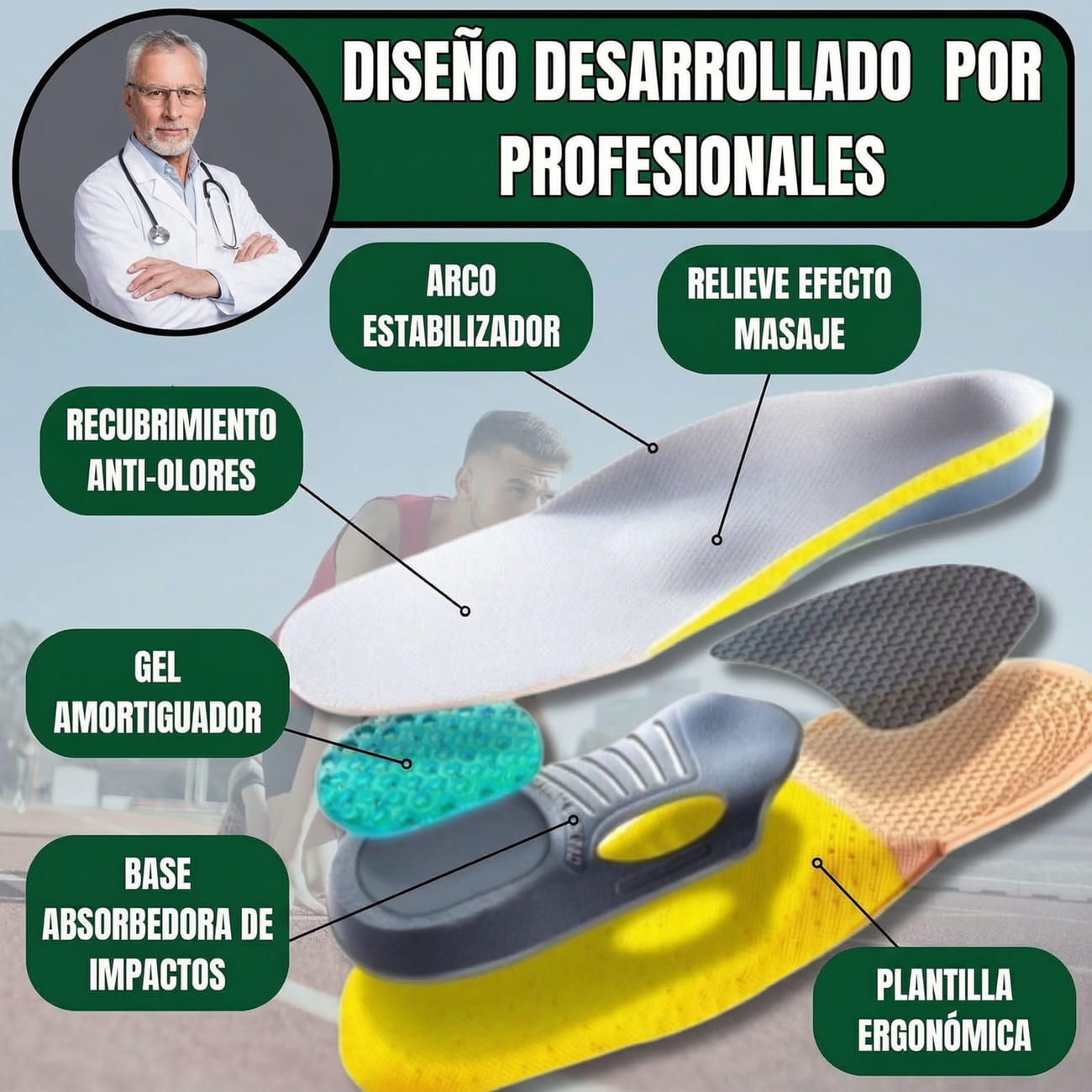 FootLive™ Plantilla Ortopédica